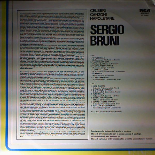 Bruni Sergio — Celebri Canzoni Napoletane