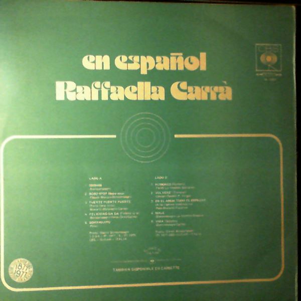 Carra Raffaella — En Espanol