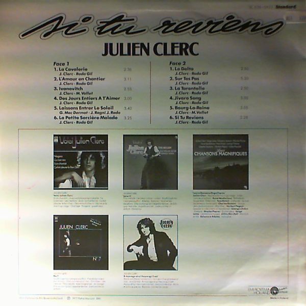 Clerc Julien — Si Tu Reviens
