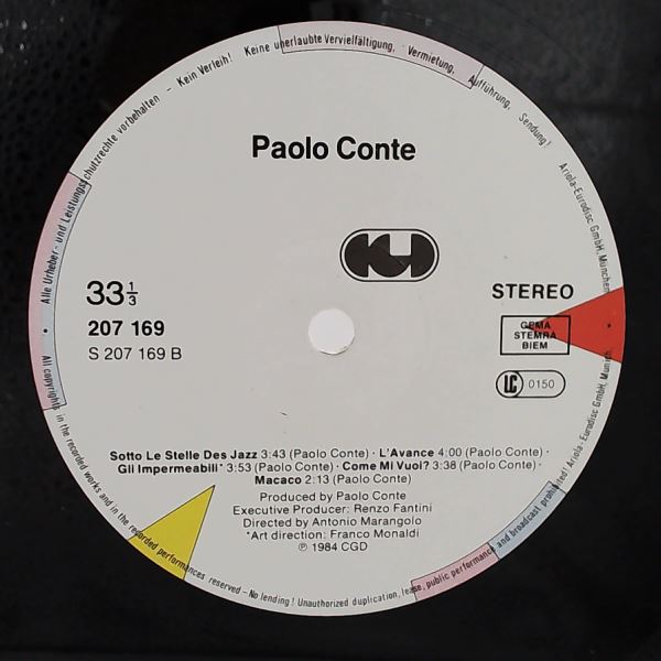 Conte Paolo — Conte Paolo