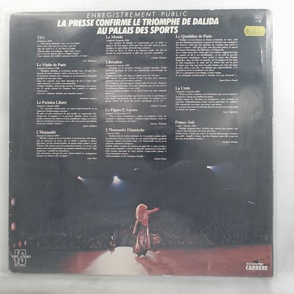 Dalida — Dalida Au Palais Des Sports 1980 (Enregistrement Public)