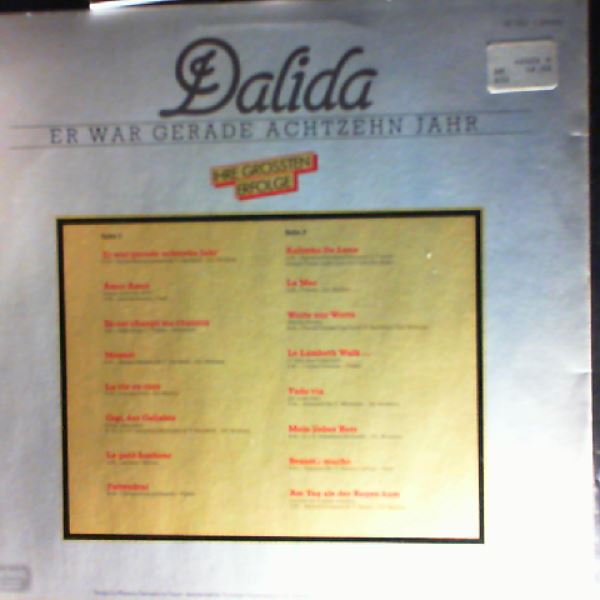 Dalida — Er War Gerade Achtzehn Jahr