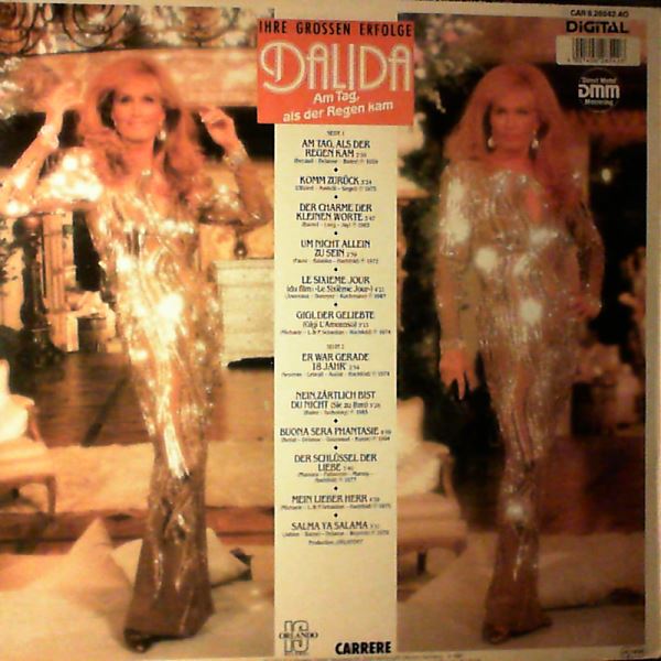 Dalida — Ihre Grossen Erfolge (Am Tag Als Der Regen Kam)