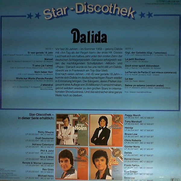 Dalida — Star Discothek