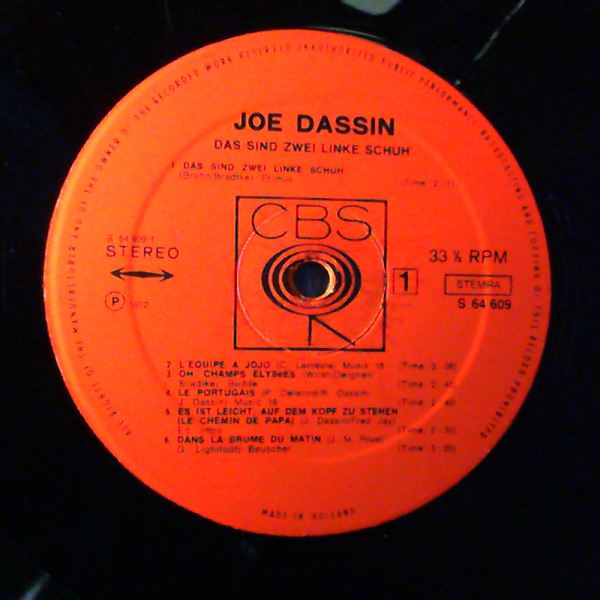 Dassin Joe — Das Sind Zwei Linke Schuh'