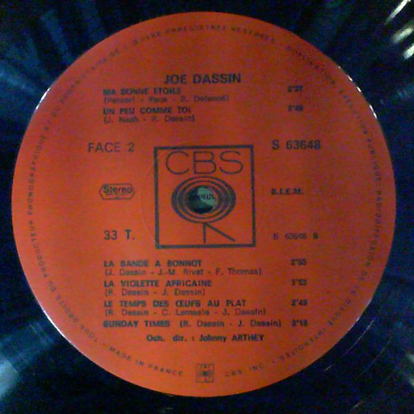 Dassin Joe — Le Chemin de Papa