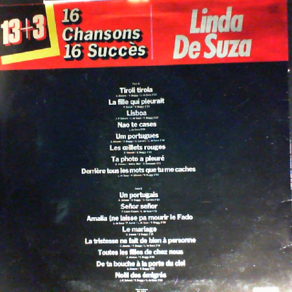 De Suza Linda — 16 Chansons 16 Succes