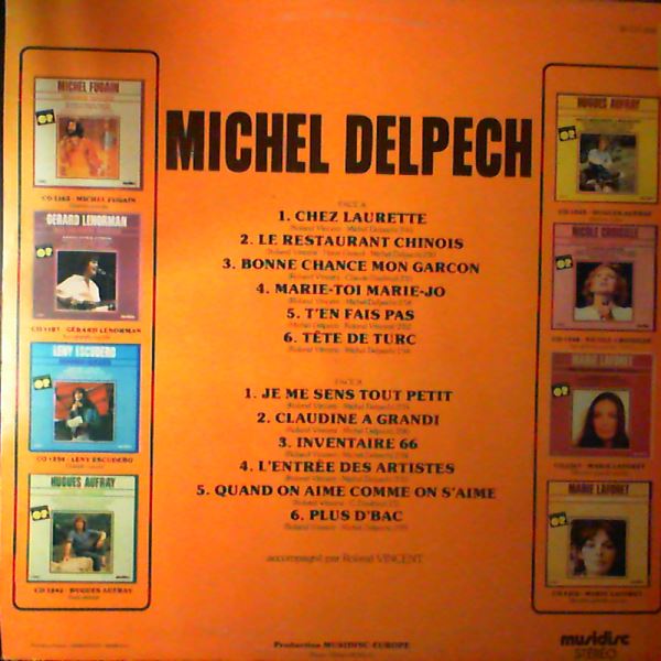 Delpech Michel — Succes De Delpech Michel