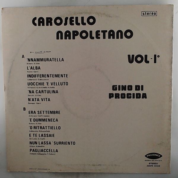 Di Procida Gino — Carosello Napoletano Vol. 1