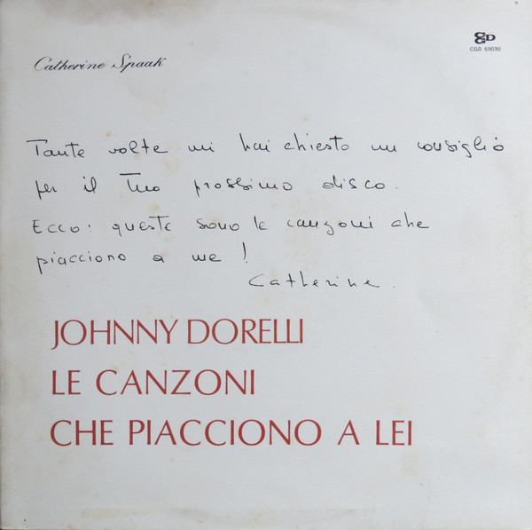 Dorelli Johnny — Le canzoni che piacciono a lei