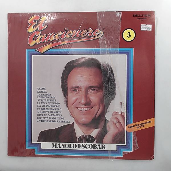 Escobar Manolo — El Cancionero 3