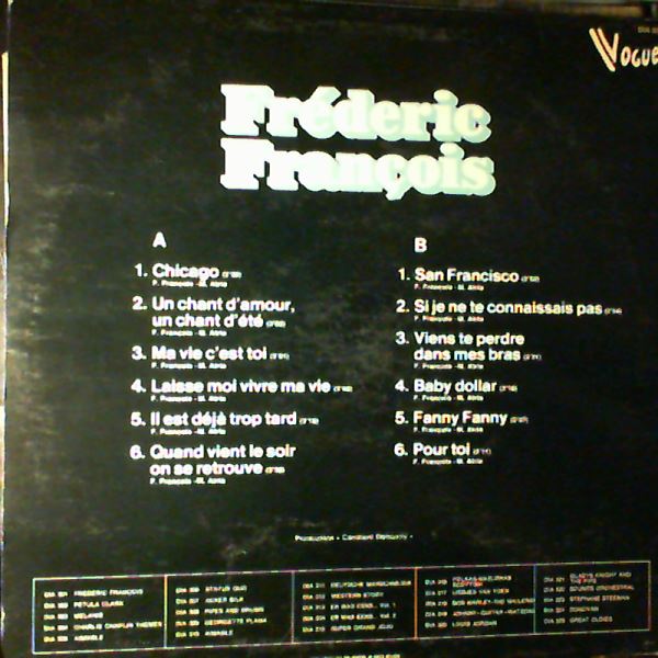 Francois Frederic — Francois Frederic