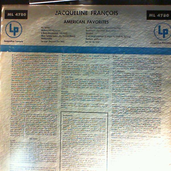 Francois Jacqueline — American Favorites
