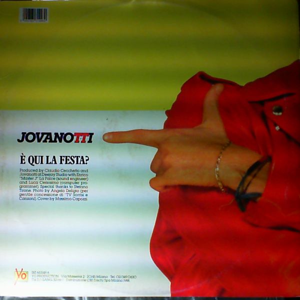 Jovanotti — E' Qui La Festa?