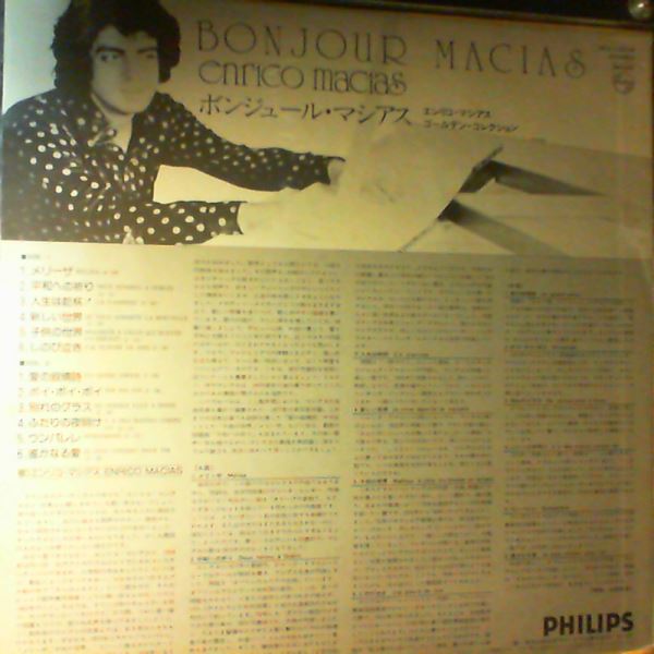 Macias Enrico — Bonjour Macias