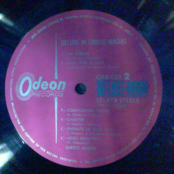 Macias Enrico — Deluxe in Enrico Macias