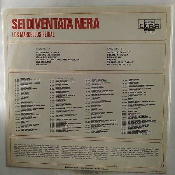 Marcello's Ferial (Los Marcellos Ferial) — Sei Diventata Nera