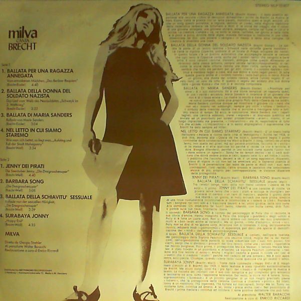 Milva — Milva canta brecht
