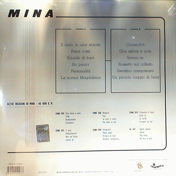 Mina — Il cielo in una stanza