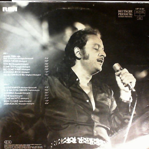 Modugno Domenico — Best Of Modugno Domenico - Amara Terra Mia