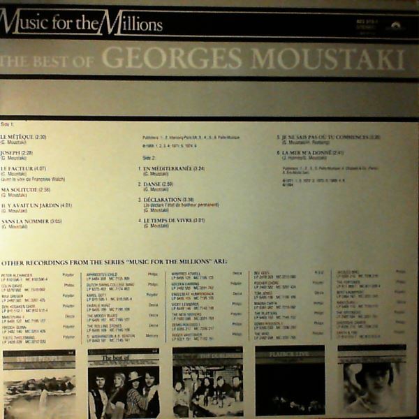 Moustaki Georges — Best Of Moustaki Georges