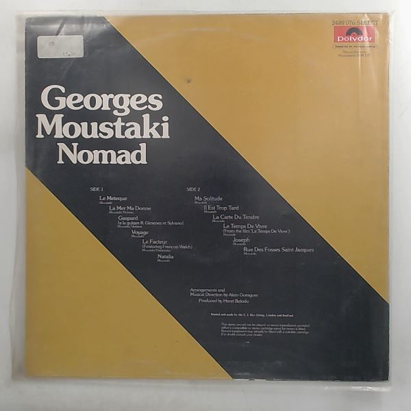 Moustaki Georges — Nomad