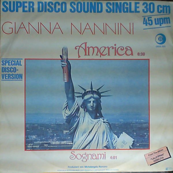 Nannini Gianna — America/Sognami
