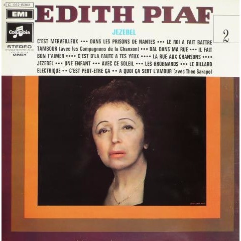 Edith Piaf — Edith Piaf Vol. 2 (De "C 'Est Merveilleux" À "Jézebel")