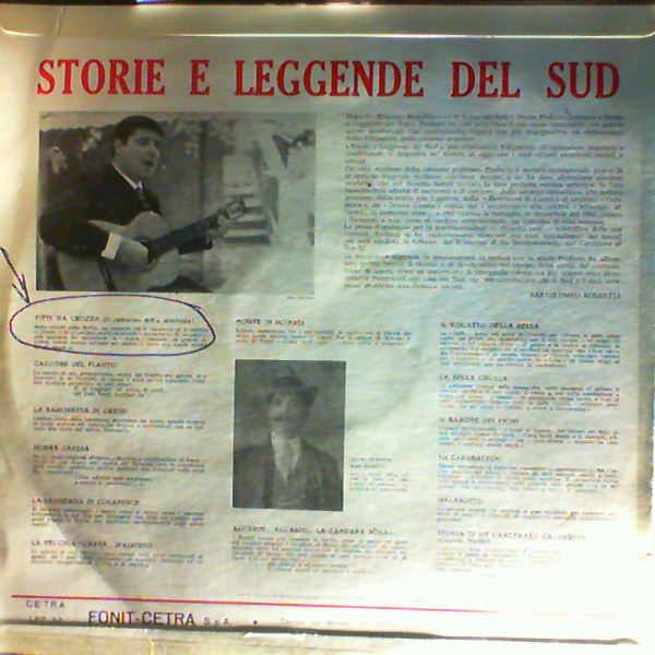 Profazio Otello — Storie E Leggende Del Sud