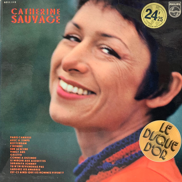 Sauvage Catherine — Le Disque D'Or (Paris Canaille)
