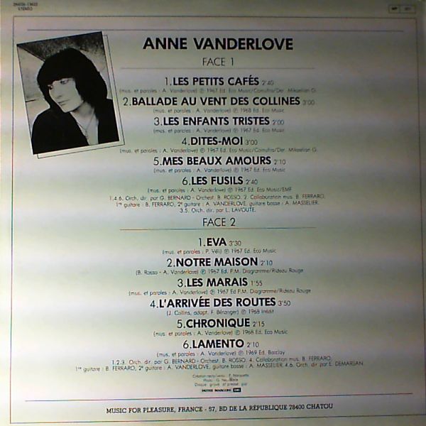 Vanderlove Anne — Vanderlove Anne