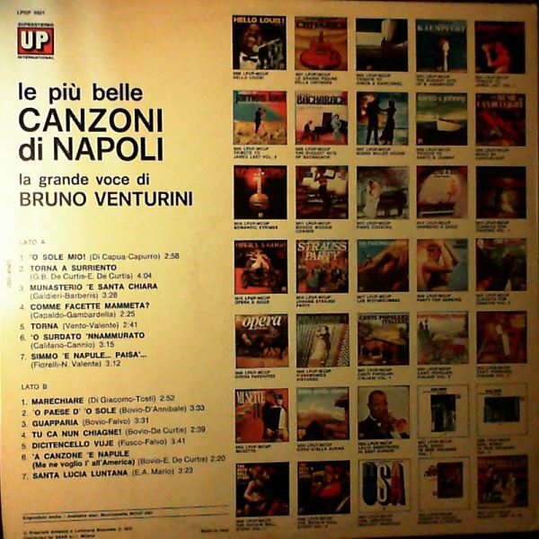 Venturini Bruno — Le Piu Belle Canzoni di Napoli