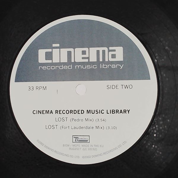 Cinema Recorded Music Library — After Dark / Lost