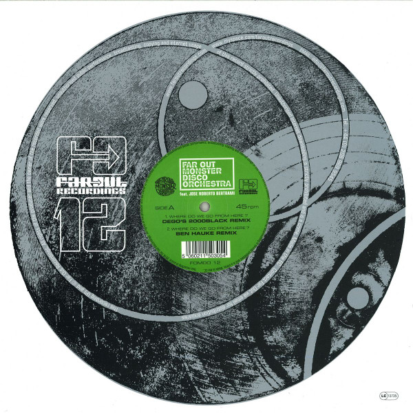 Far Out Monster Disco Orchestra Feat. Bertrami Jose Roberto (Azymuth member) — Where Do We Go From Here? (Remixes)