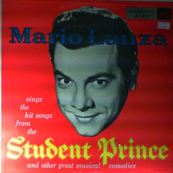 Lanza Mario (Ланца Марио) — Mario Lanza Sings The Hit Songs From The Student Prince and Other Great Musical Comedies