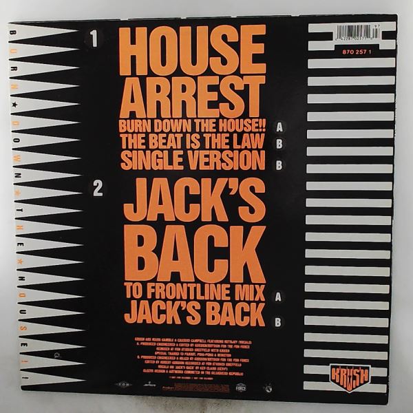 Krush — House Arrest / Jack's Back