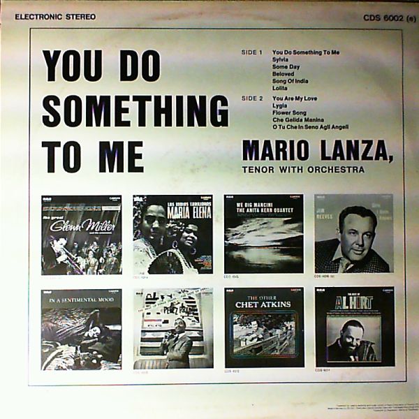 Lanza Mario (Ланца Марио) — You do some thing to me
