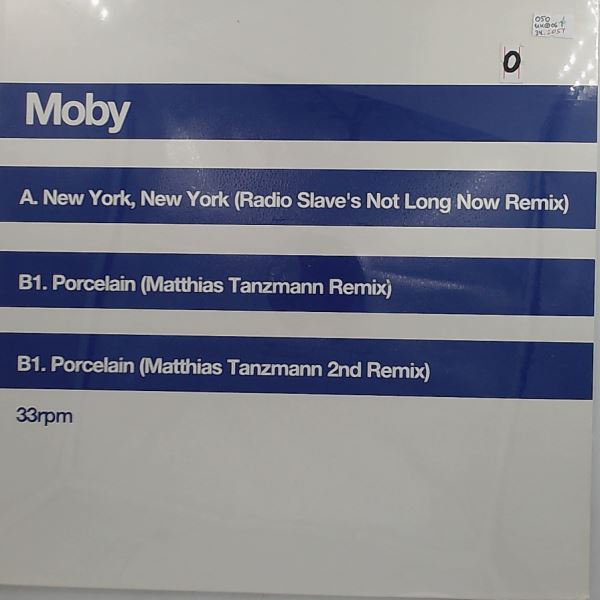 Moby — New York, New York / Porcelain / Remixes