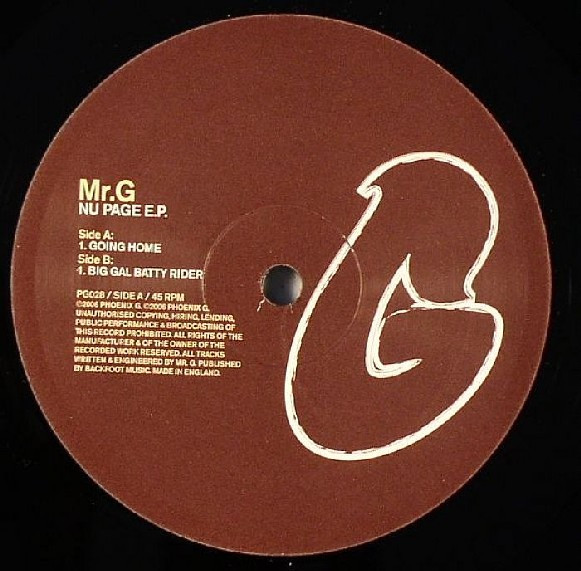 Mr. G (Mr.G - McBean Colin) — Nu Page E.P.