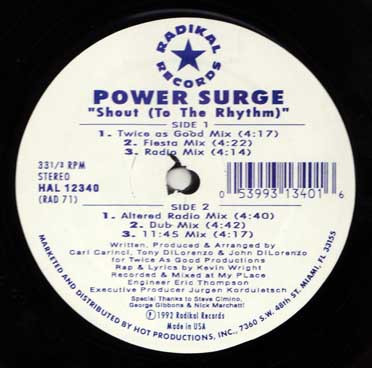 Power Surge — Shout (To The Rhythm)
