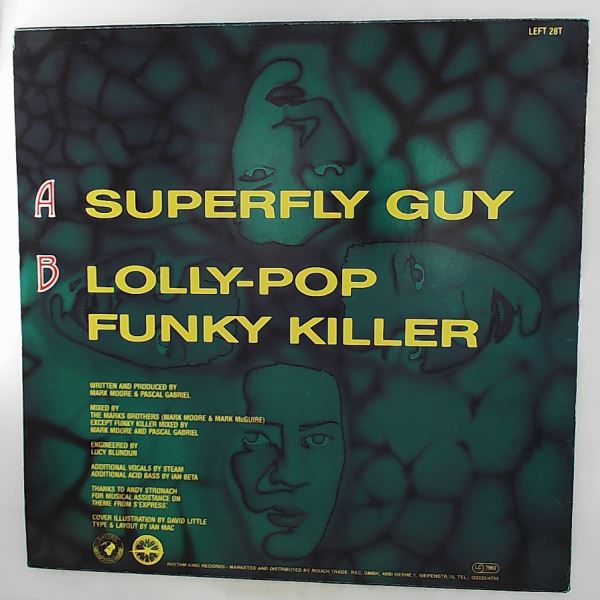 S'Express (S-Express / SExpress / S Express / S'Xpress) — Superfly Guy / Lolly-Pop / Funky Killer