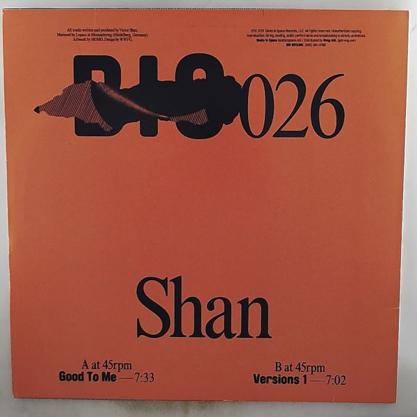 Shan (Shan Victor) — Good To Me / Versions 1