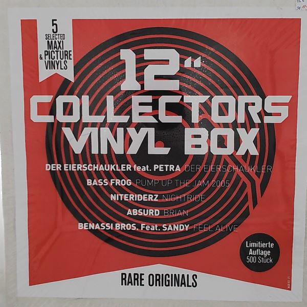 Various Artists — 12 Inch Collectors Vinyl Box - Techno Edition