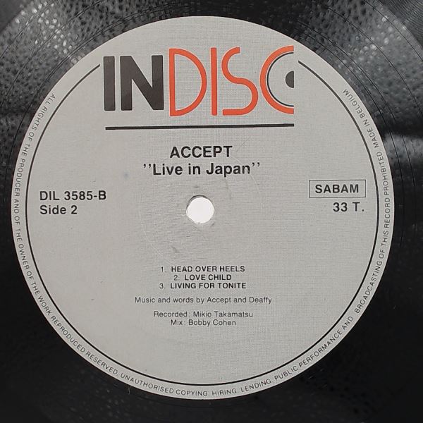 Accept — Kaizoku-Ban (Live In Japan)