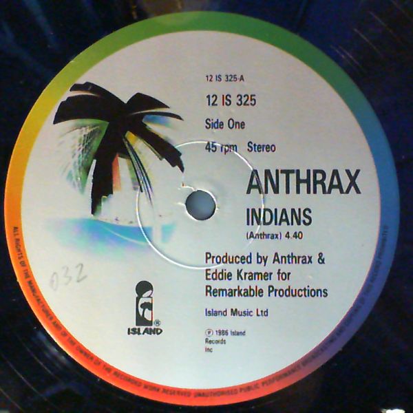 Anthrax — Indians/ Sabbath Bloody Sabbath/ Taint