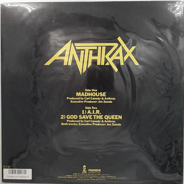 Anthrax — Madhouse / A.I.R. / God Save The Queen