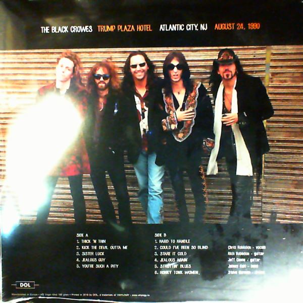 Black Crowes — Live In Atlantic City 1990