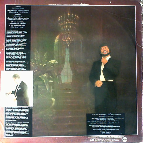 Li-Paz Michael — The Magnificen Basso Michael Li-Paz