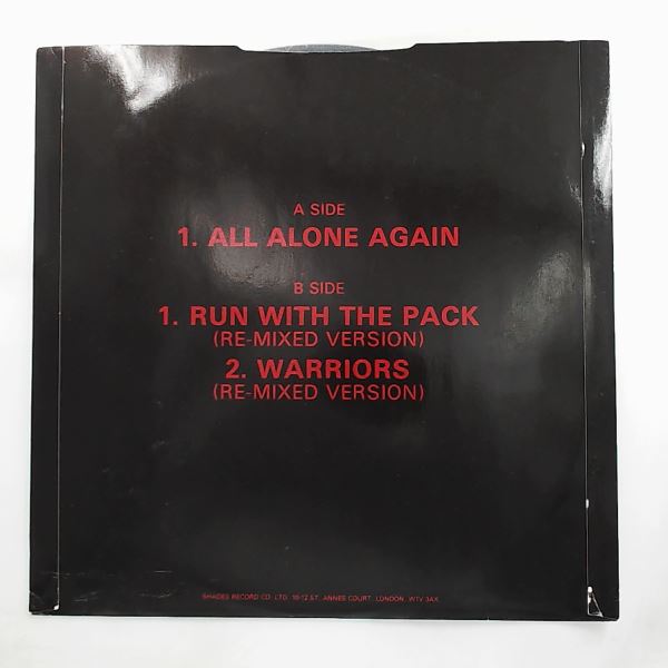 Chariot — All Alone Again / Run With The Pack / Warriors