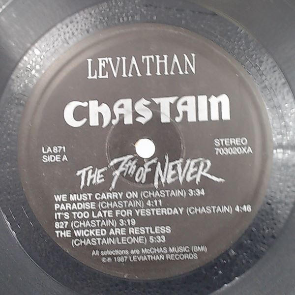 Chastain — 7th Of Never